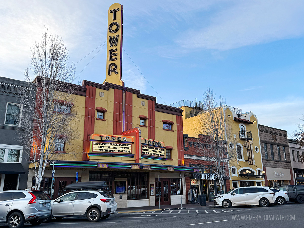 theater in downtown Bend theater in downtown Bend