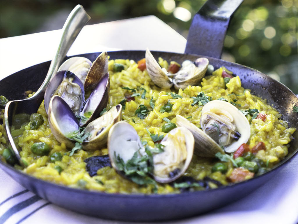 paella from one of the five-star restaurants in Seattle