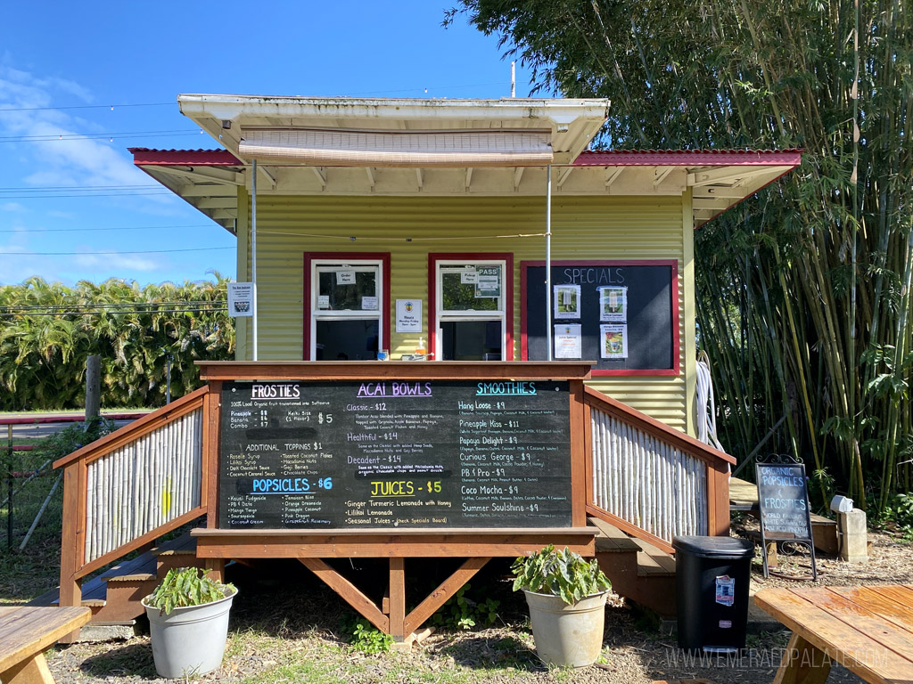 farm stand on Kauai's North Shore