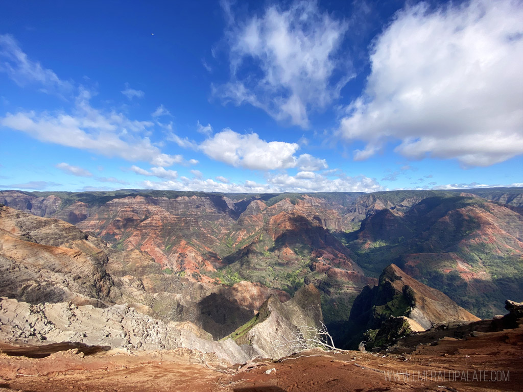 Waimea Canyon, a must visit on any Kauai itinerary