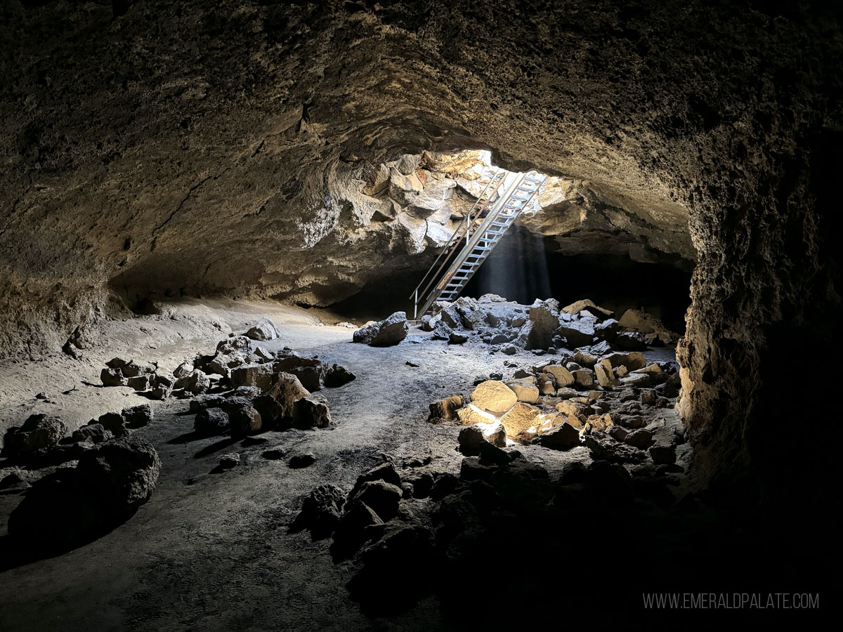 Boyd Cave, one of the best things to do in winter in Bend Oregon