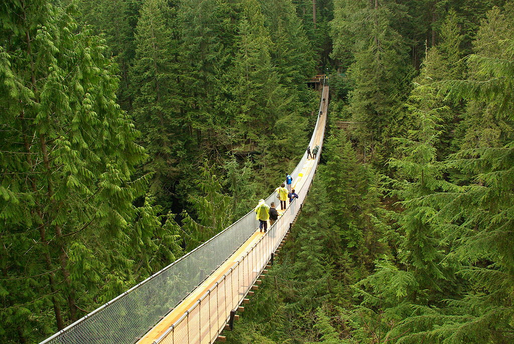 Capilano Suspension Bridge, Vancouver BC