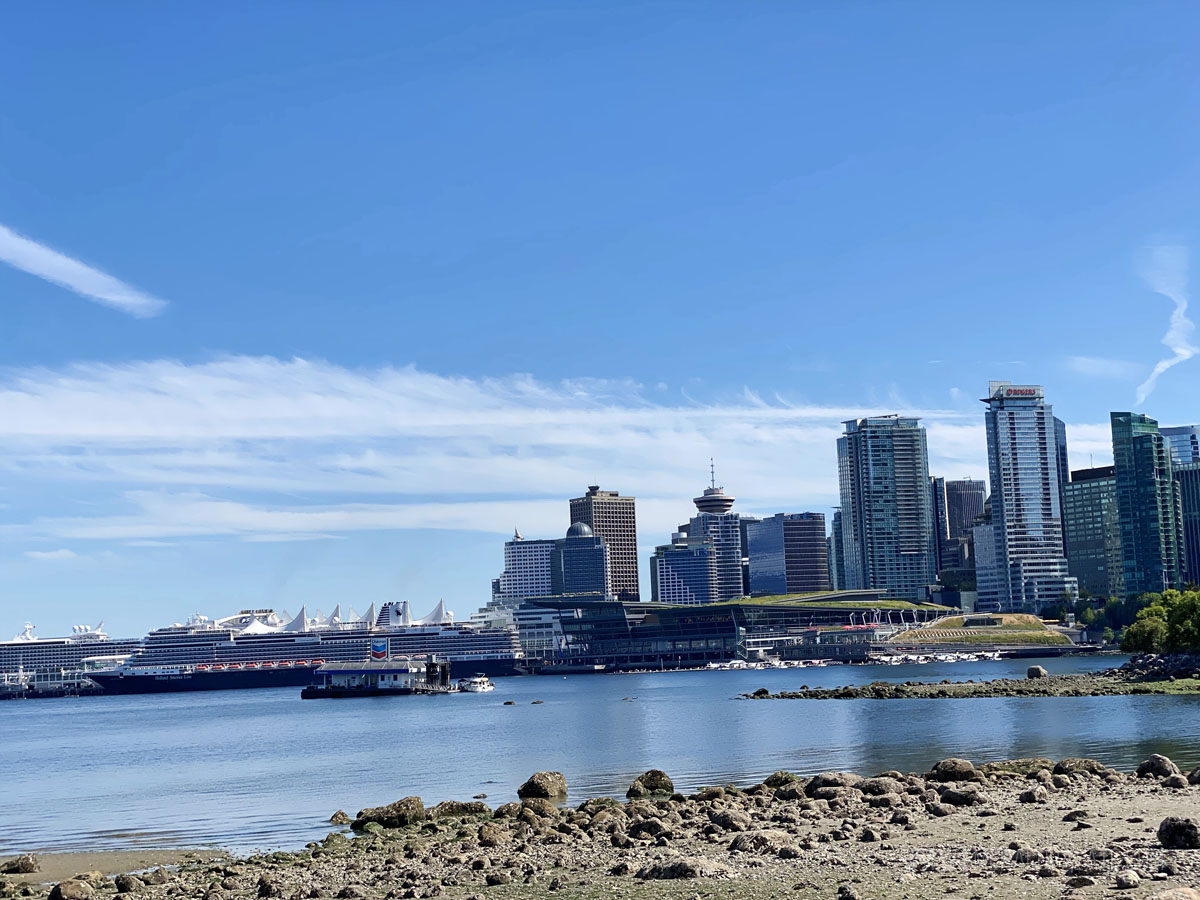 Water views from Stanley Park