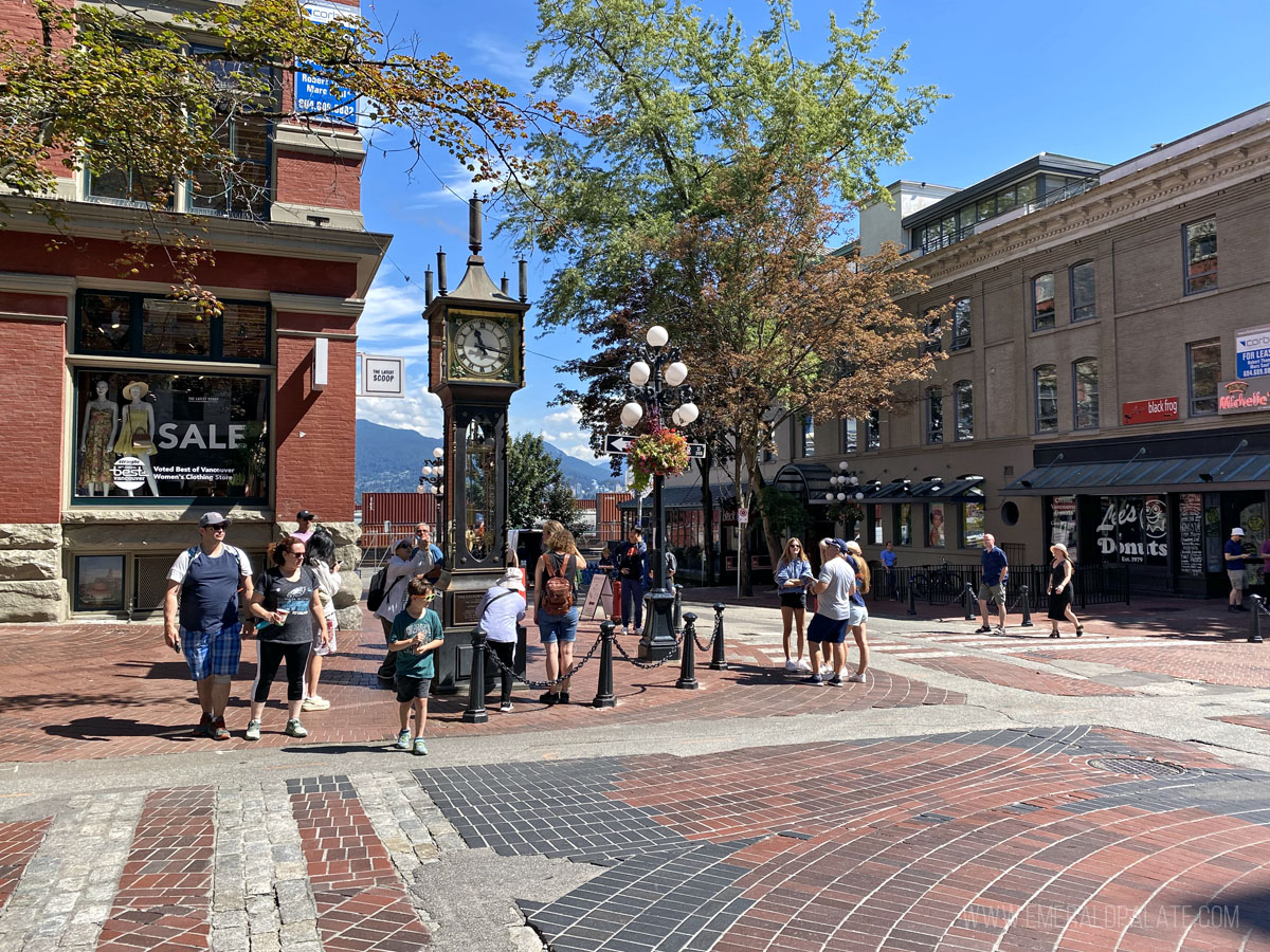 Gastown, Vancouver BC steam clock