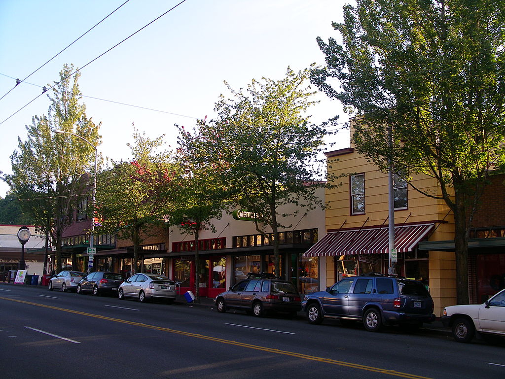 Downtown Columbia City, one of the coolest neighborhoods in Seattle