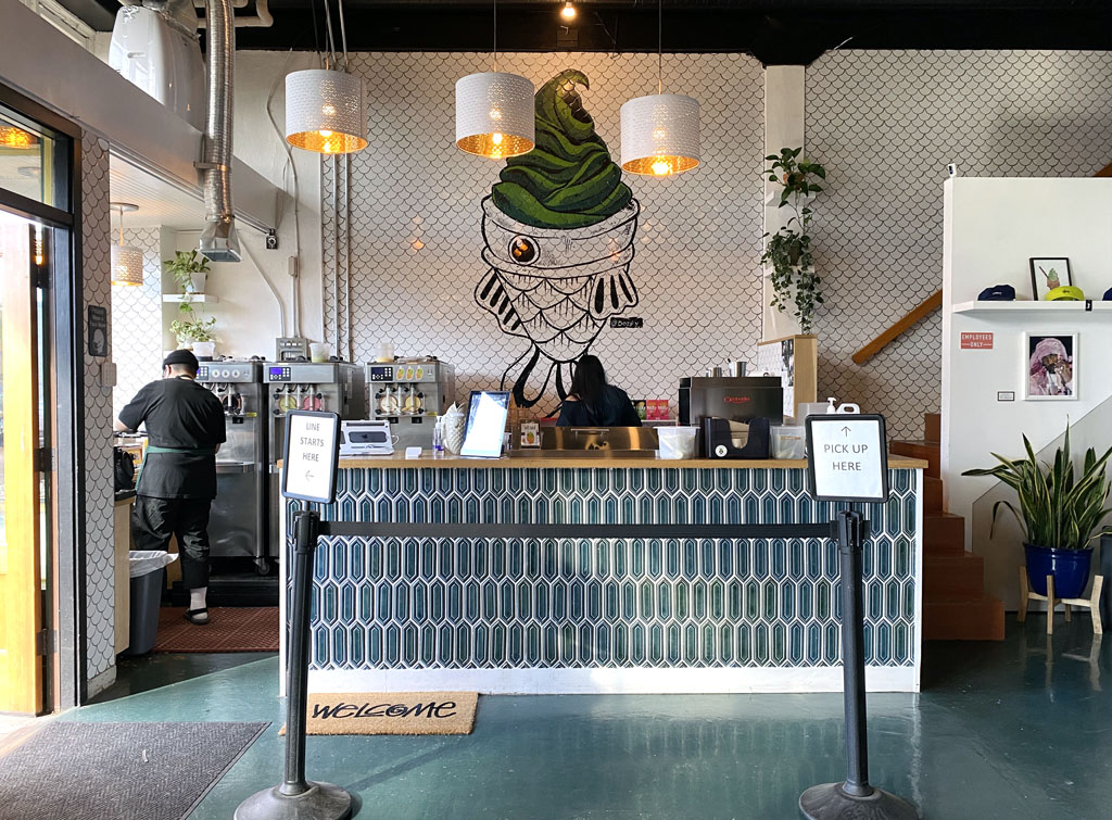 inside Matcha Man, one of the most Instagram-worthy Seattle restaurants