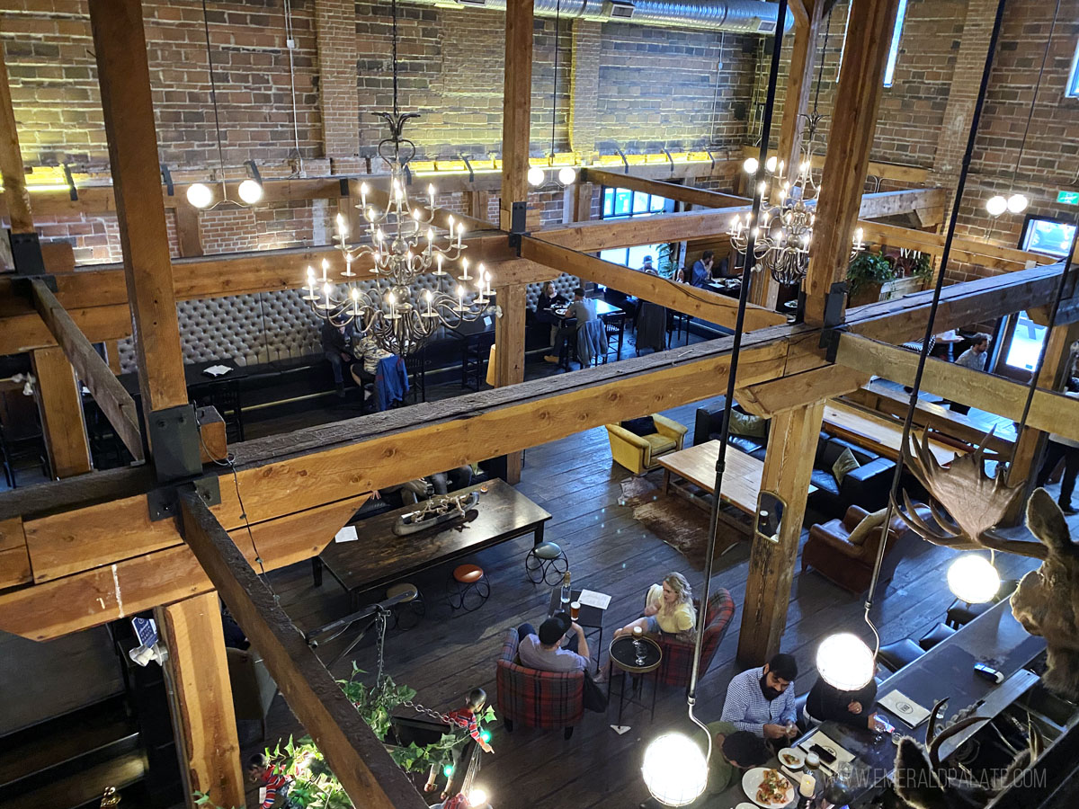 BNA Brewing from loft looking down