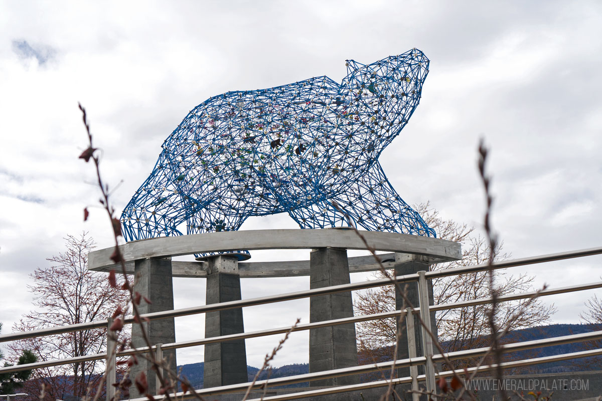 bear public art in Kelowna