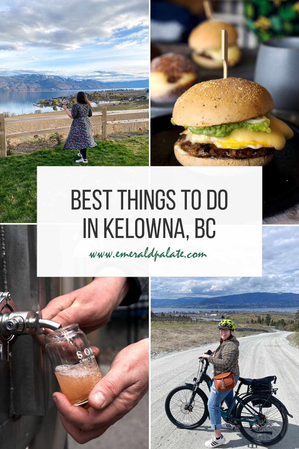 The perfect weekend itinerary in Kelowna, British Columbia. From Kelowna wineries to Kelowna restaurants and Kelowna activities, here are all the fun things to do in Kelowna BC regardless of if you have one day in Kelowna, 2 days in Kelowna, or only a weekend in Kelowna! This Kelowna BC itinerary would also make the perfect Kelowna girls weekend or Kelowna bachelorette itinerary!