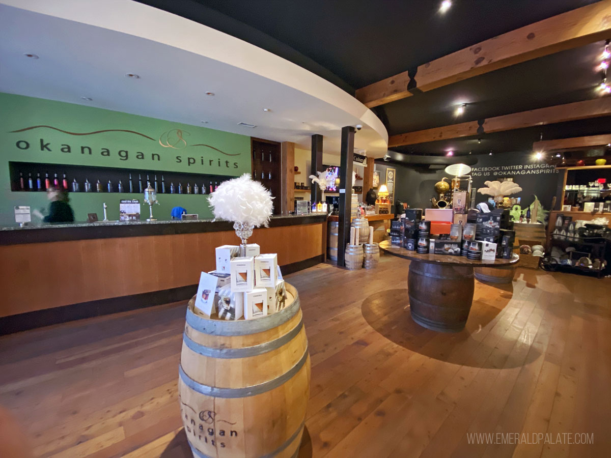 inside Okanagan Spirits Craft Distillery