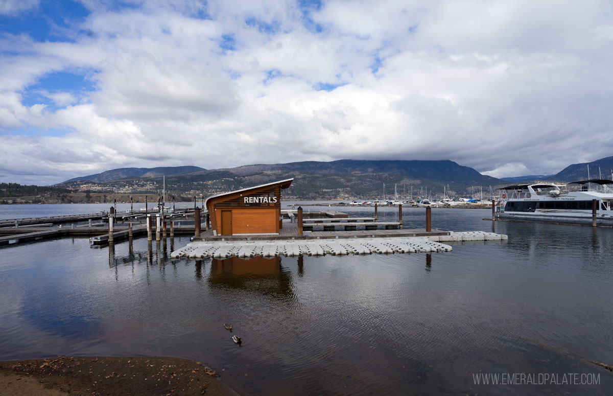 Okanagan Lake, a must visit during a weekend in Kelowna