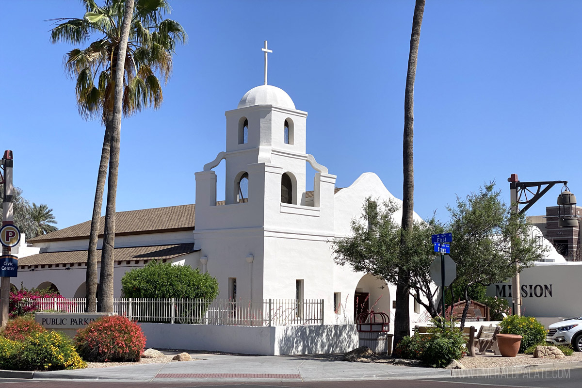 The Adobe Mission, a historic site you must visit during a weekend in Scottsdale