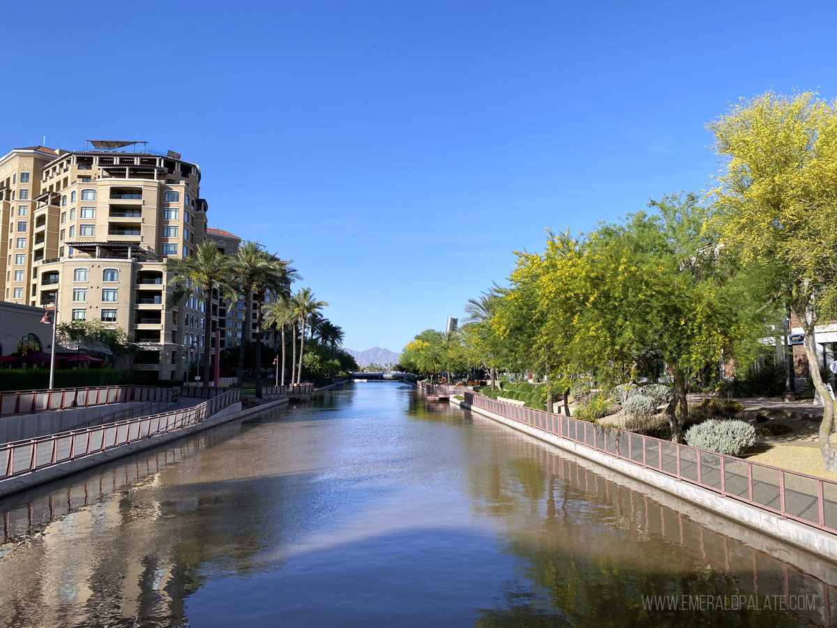 river running through Scottsdale, Arizona