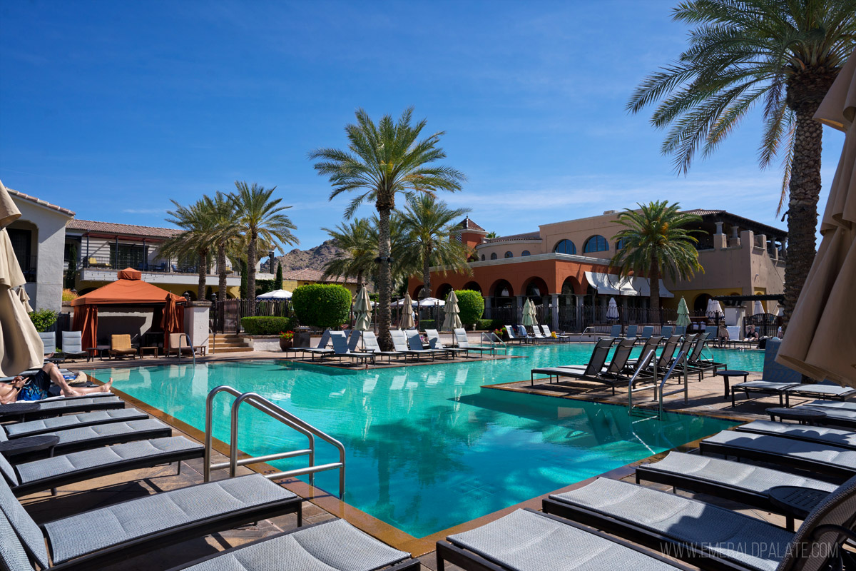 pool at a Scottsdale resort
