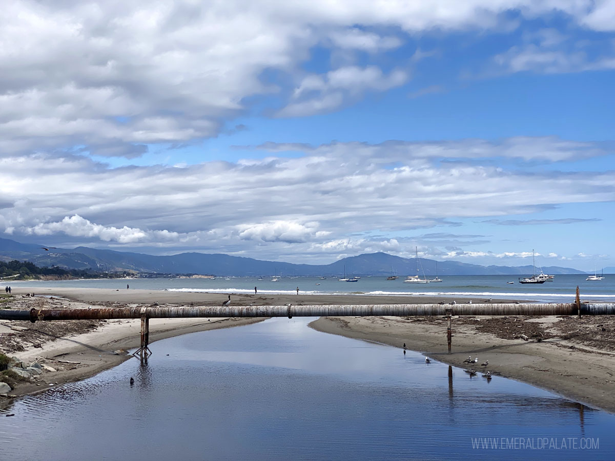 view of East Beach in Santa Barbara