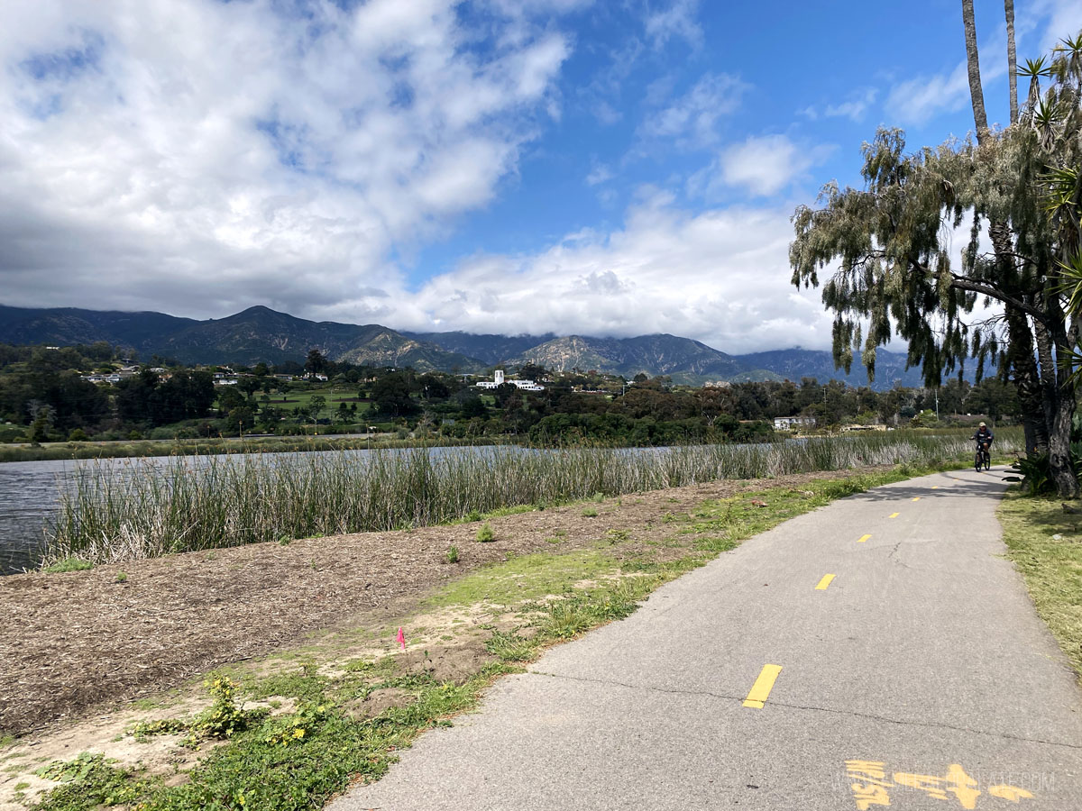 bike path in Santa Barbara