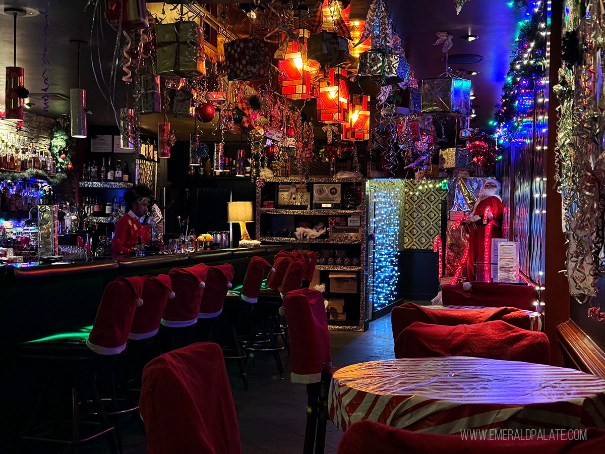 Miracle on 2nd pop-up Christmas bar in Seattle