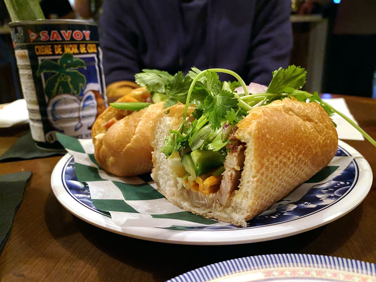 banh mi and cocktails from a speakeasy that's a must try during your weekend in Calgary