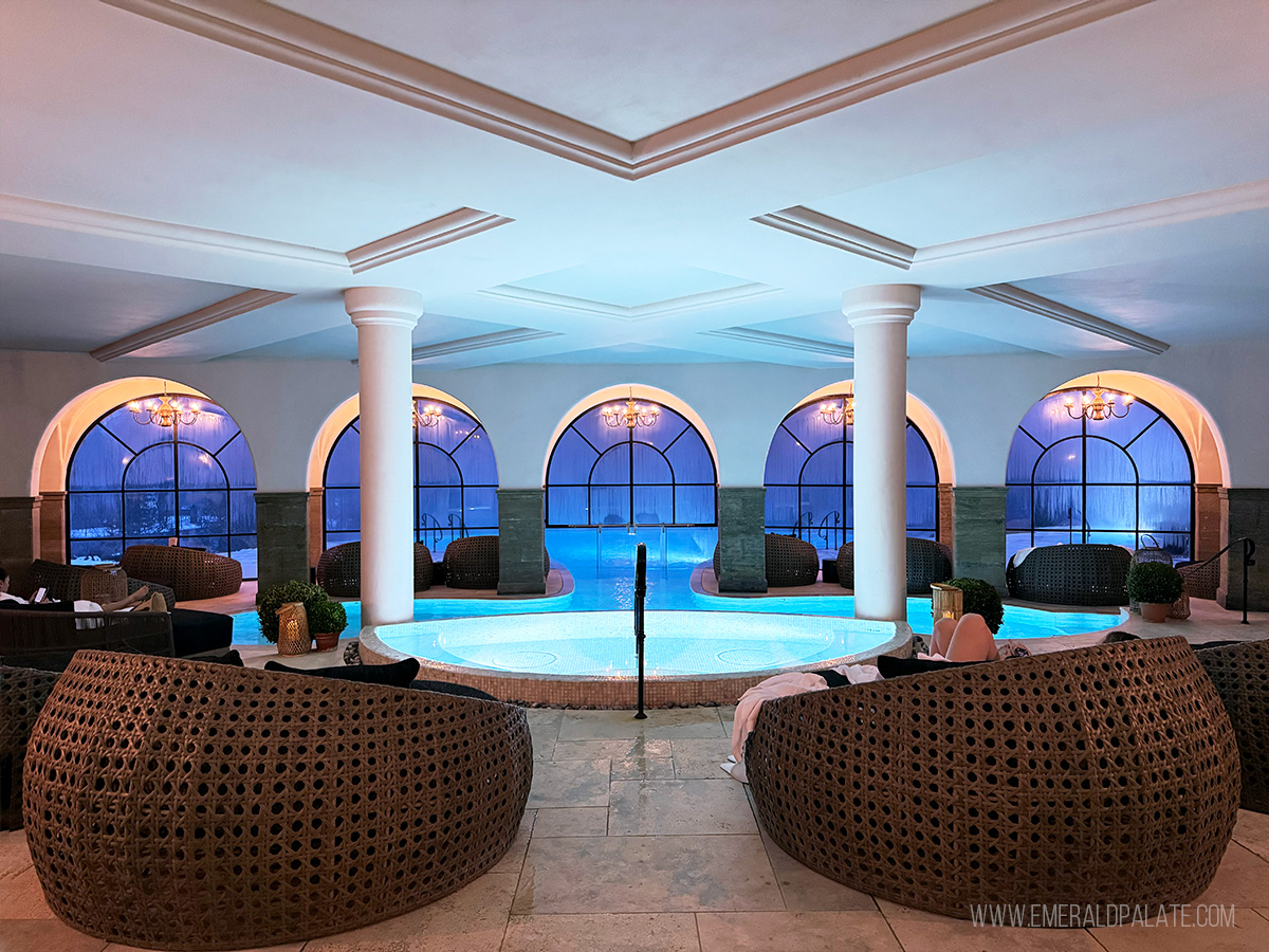 inside Posthotel in Leavenworth, one of the most romantic getaways in the Pacific Northwest