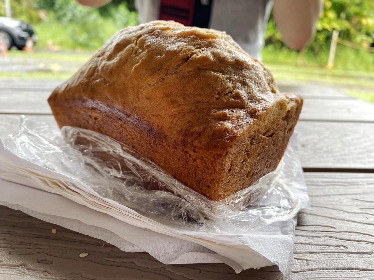 banana bread, a must try on your Road to Hana itinerary