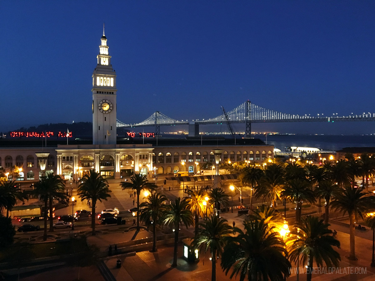 Fisherman's Wharf in San Francisco at night