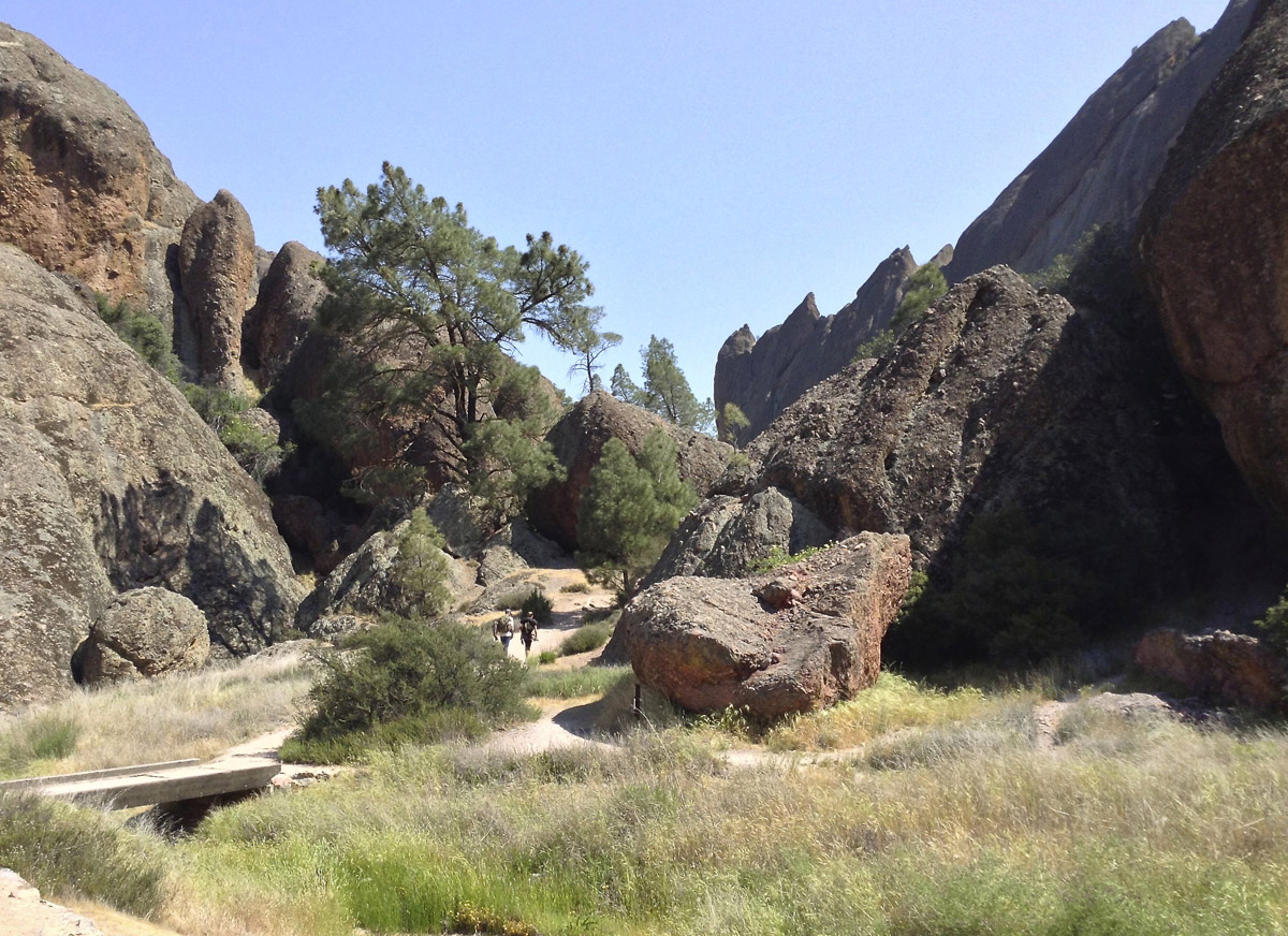 Balconies Cave Trail in Pinnacles National Park