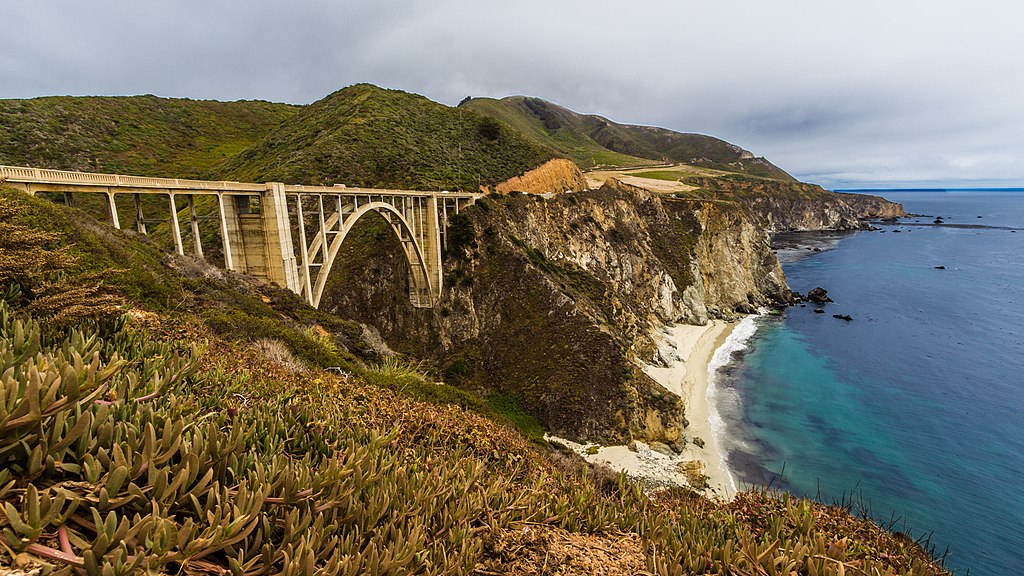 Brixby Bridge in Big Sur