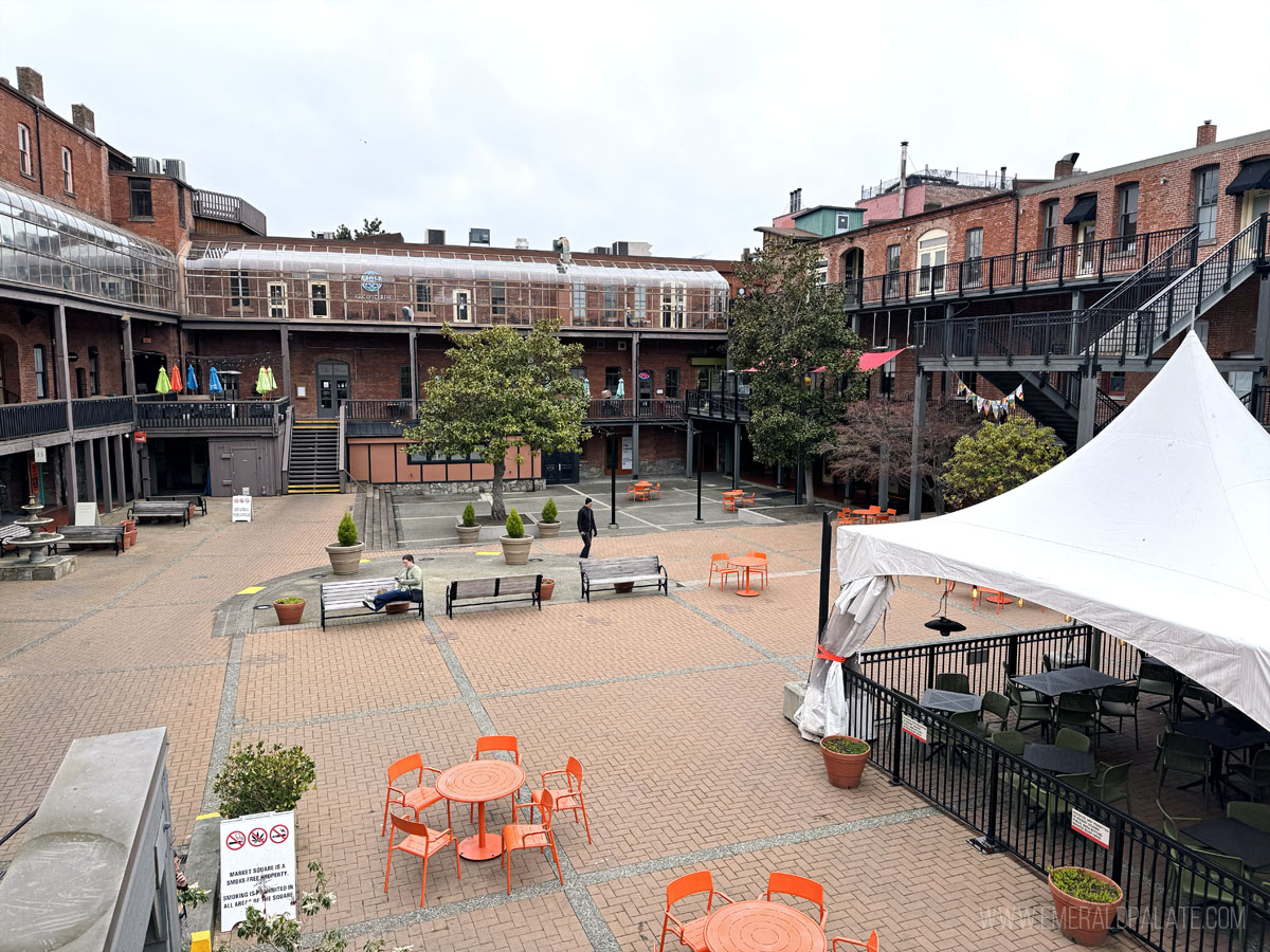 Market Square in Old Town Victoria BC