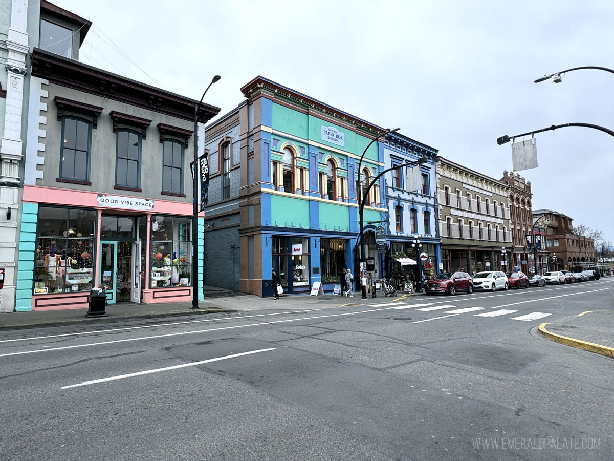 downtown LoJo in Victoria BC