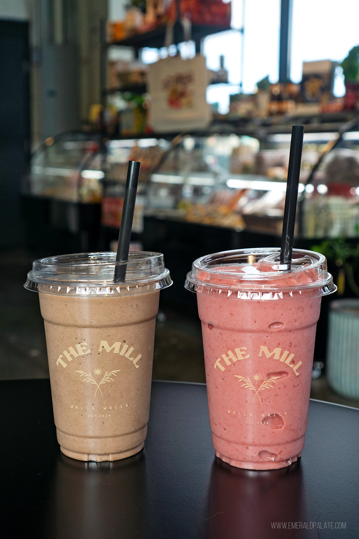 2 smoothes from one of the best quick casual restaurants in Walla Walla