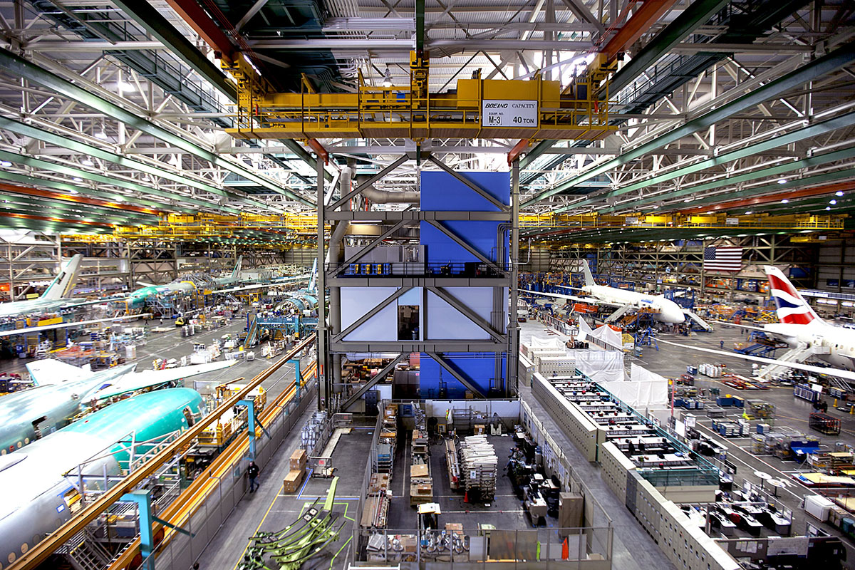 Boeing Factory, one of the best tours in Seattle