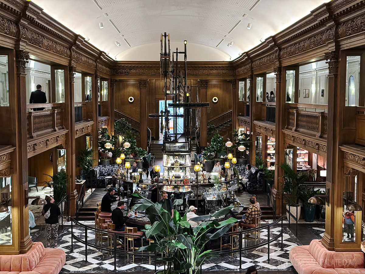 Fairmont Olympic Hotel, one of the Instagrammable places in Seattle