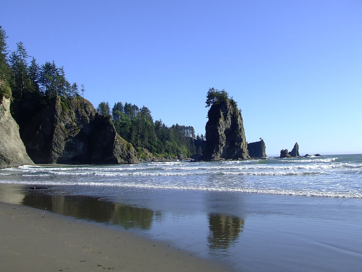 Second Beach in La Push Second Beach in La Push, Washington