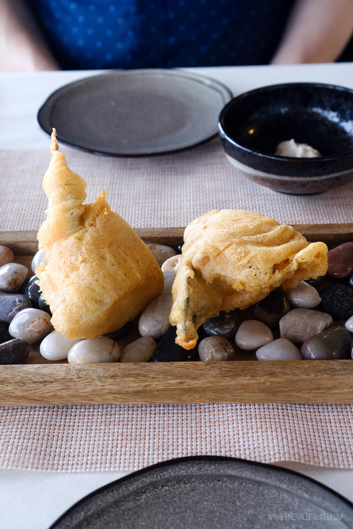 fried kampachi fish collar