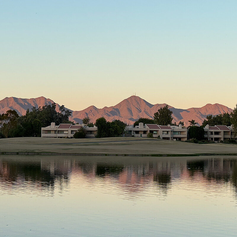 mountains in the distance at sunset, one of the best things to do in Scottsdale, Arizona