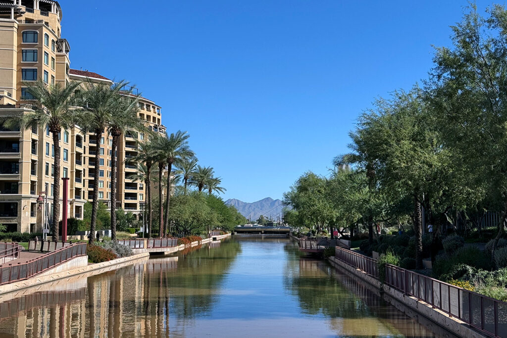 Scottsdale waterfront, one of the best things to do in Scottsdale, Arizona