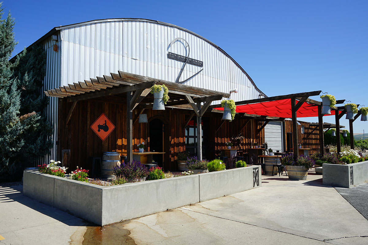 Two Mountain Winery, one of the best Yakima Valley wineries