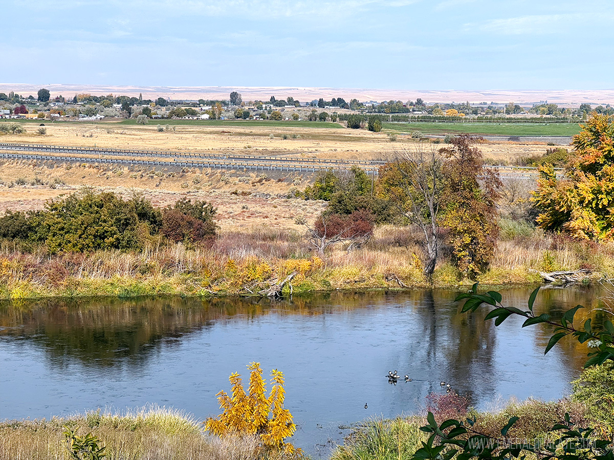 Nature preserve in Yakima Valley
