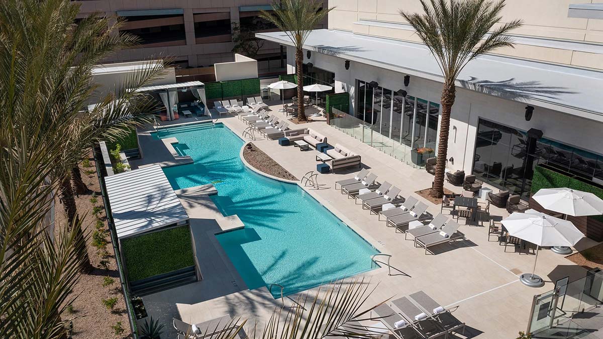 Ceasars Republic Scottsdale pool