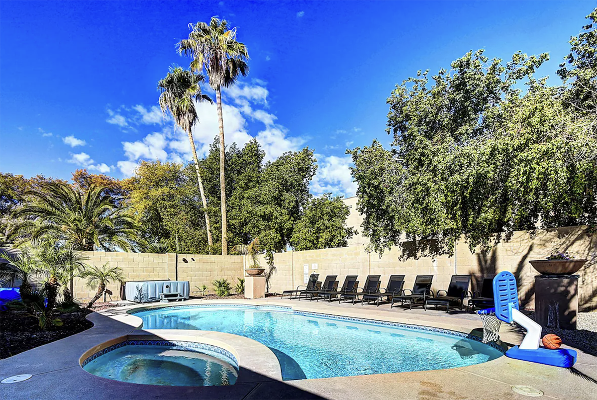 Kierland Fun House pool in Scottsdale