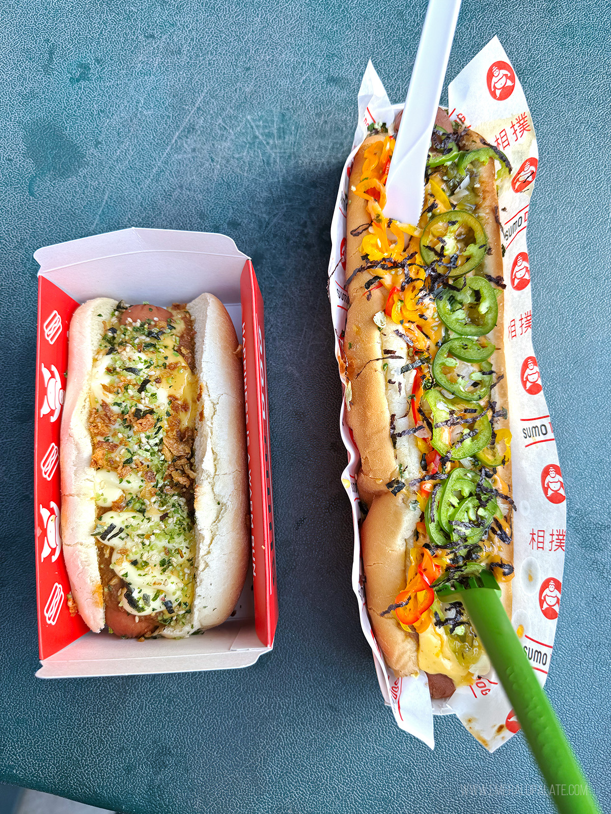 Sumo Dogs hot dogs Sumo Dogs hot dogs, some of the best food at T-Mobile Park