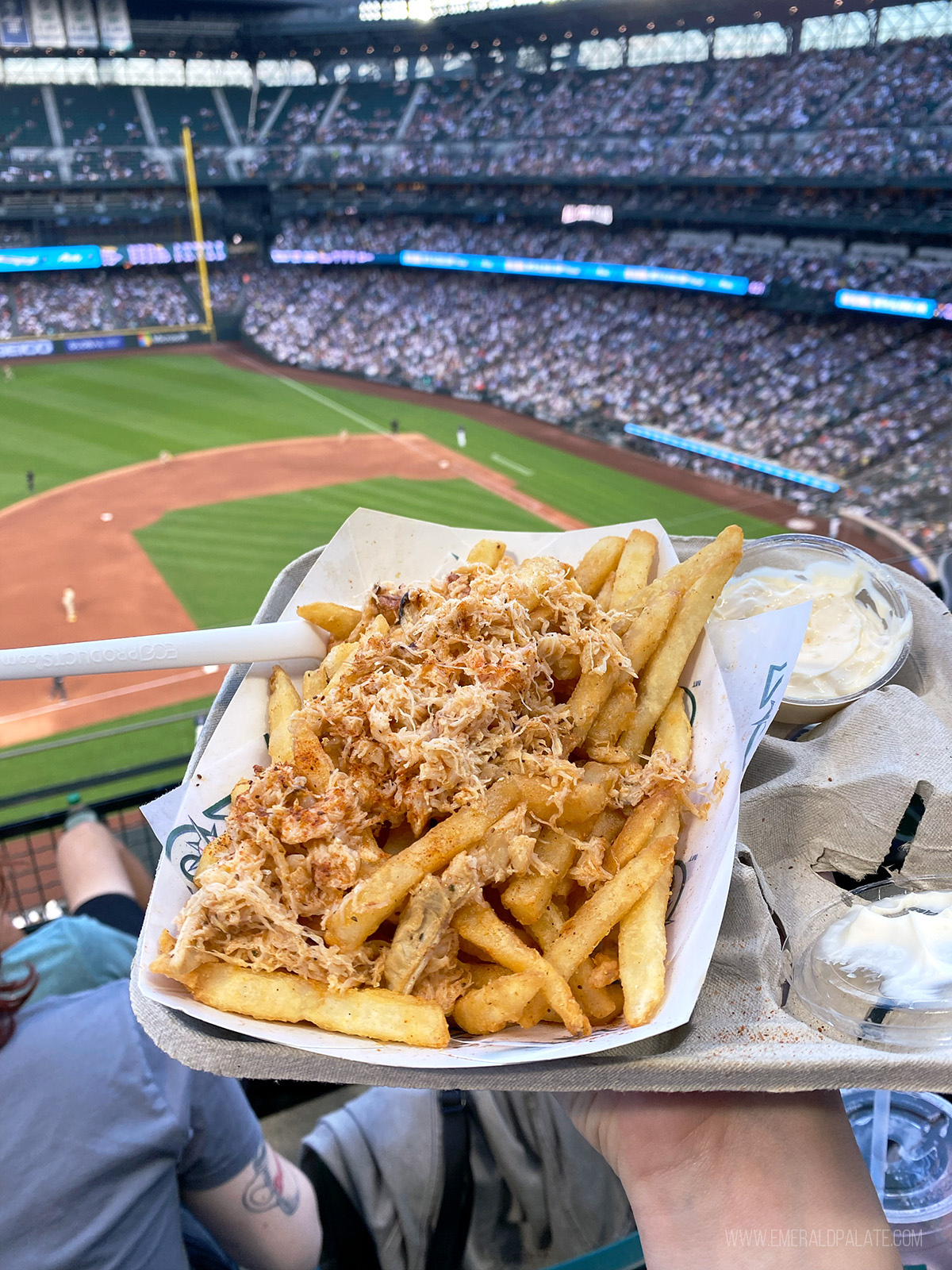 crab fries crab fries, some of the best food at T-Mobile Park