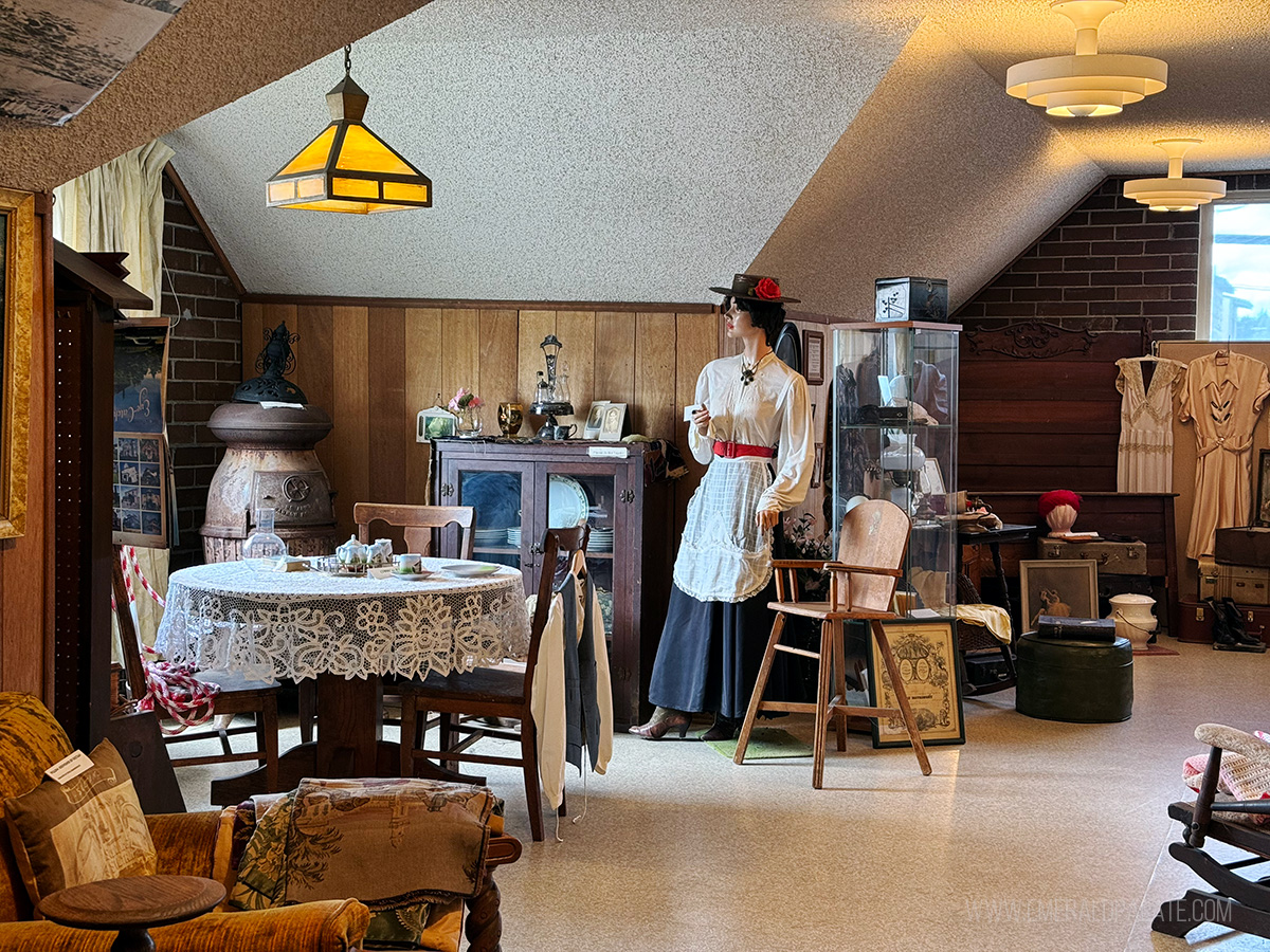 Sultan Historic Society Museum exhibit