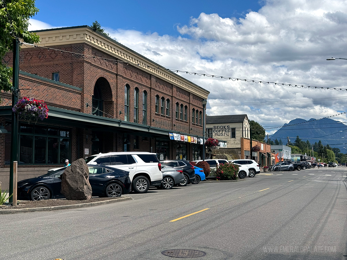 historic downtown Sultan, WA