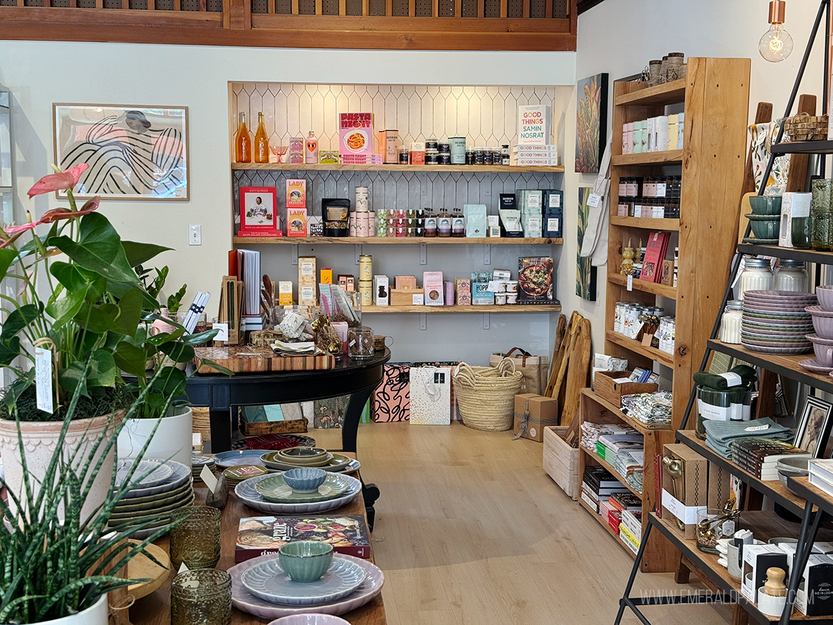 inside a plant and gift shop, one of the best things to do in Snoqualmie