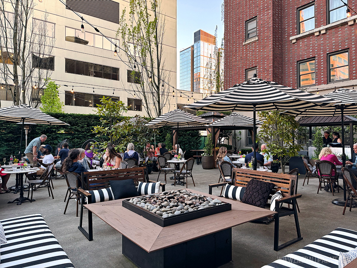 Stella, one of the best outdoor patios in Seattle