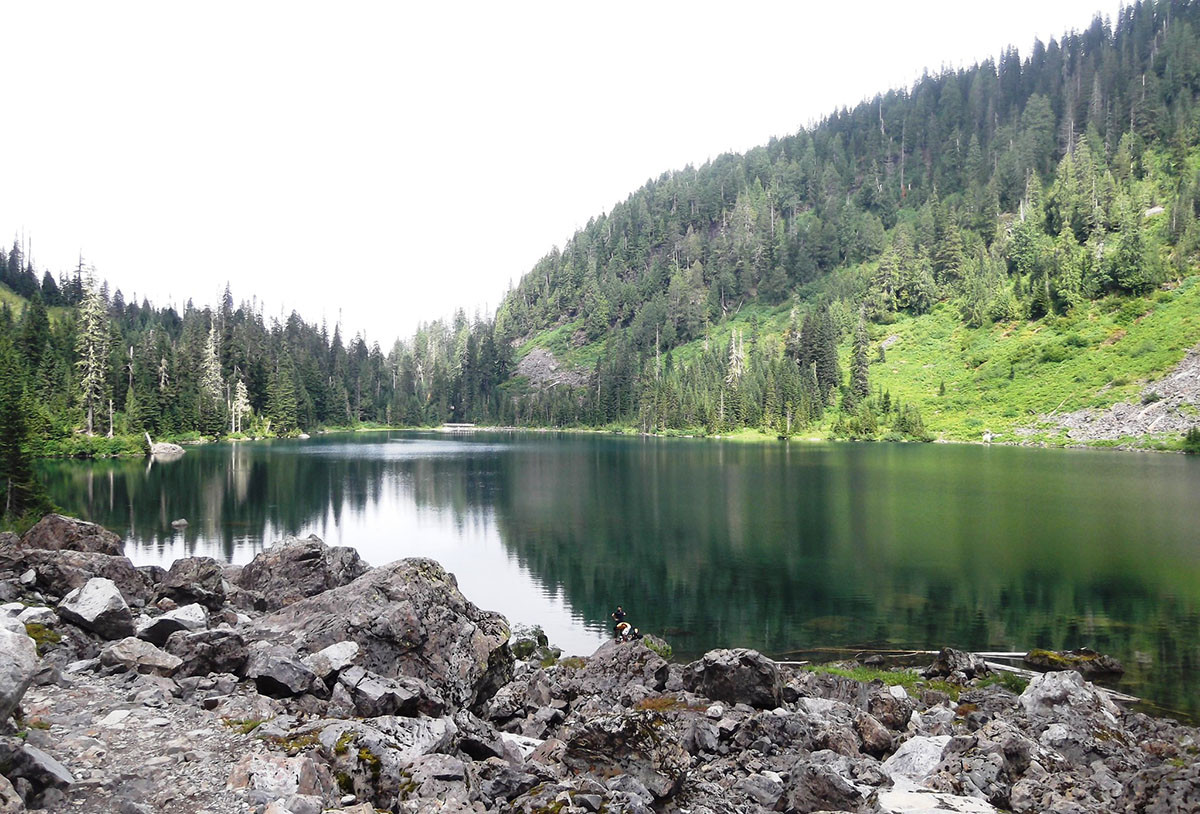 Lake Twenty Two, one of the most popular lakes in Washington