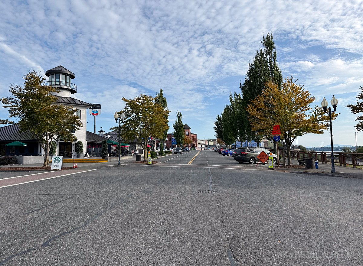 downtown Blaine WA