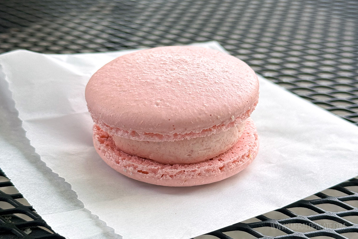 macaron from L&L Bakery in Blaine, WA