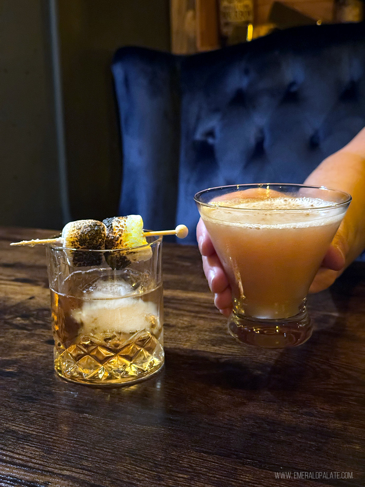 cocktails from a speakeasy, one of the best things to do in Blaine, WA